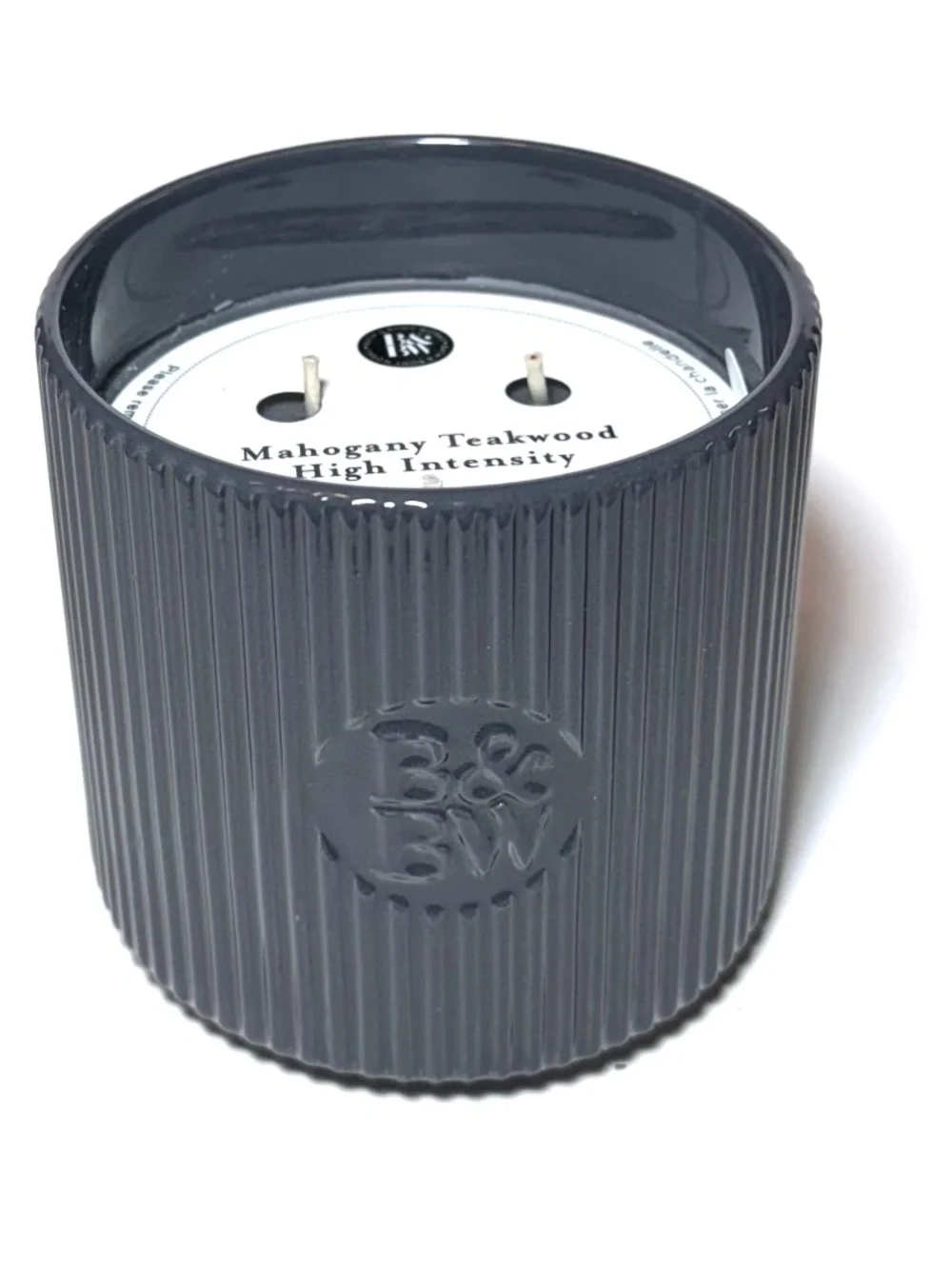 MAHOGANY TEAKWOOD High Intensity 3-Wick Candle